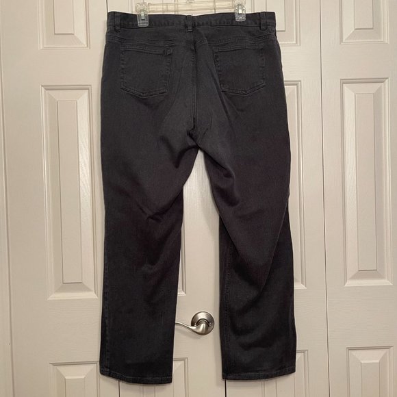 JONES NEW YORK Sport Black Denim Jeans Stretch High Rise Plus Size 16 - Picture 5 of 13